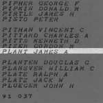 Plant, James A