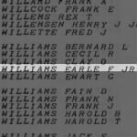 Thumbnail for Williams, Earle F