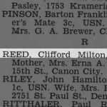 Thumbnail for Reed, Clifford Milton