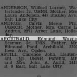 Thumbnail for Archibald, Edmund Wayne