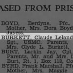 Thumbnail for Burkett, Claude Leland