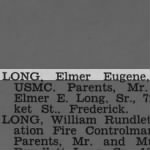 Thumbnail for Long, Elmer Eugene