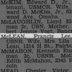 McLean, Francis Lee