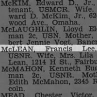 McLean, Francis Lee