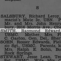 Smith, Raymond Edward