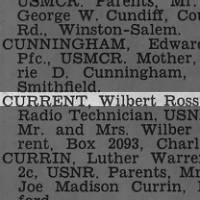 Current, Wilbert Ross