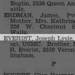 Thumbnail for Everist, Joseph Lysle