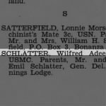 Thumbnail for Schlatter, Wilfred Adee