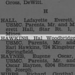 Thumbnail for Hawkins, Hal Woodbridge