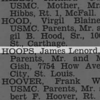 Thumbnail for Hoops, James Lenord