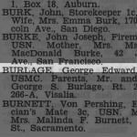 Thumbnail for Burlage, George Edward