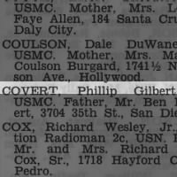 Covert, Phillip Gilbert