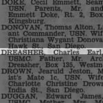 Dreasher, Charles Earl