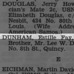 Thumbnail for Dunham, Estille Fay