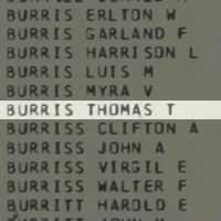 Burris, Thomas T