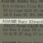 Thumbnail for Adams, Burr Elward