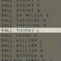 Thumbnail for Ball, Thomas L