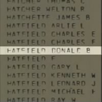 Hatfield, Donald B