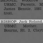 Thumbnail for Bishop, Jack Roland